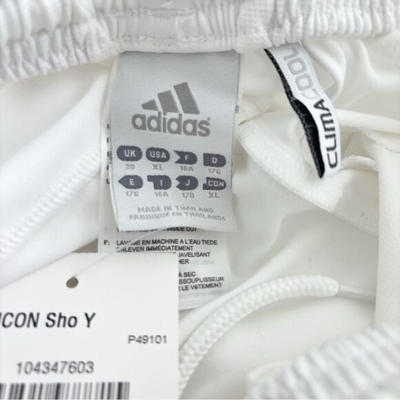 Adidas Stricon White Soccer Shorts | Youth XL | NEW - Picture 7 of 10